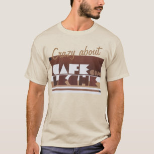 Camiseta CAFE CON LECHE Café CRAZY SAND MEN T Shirt