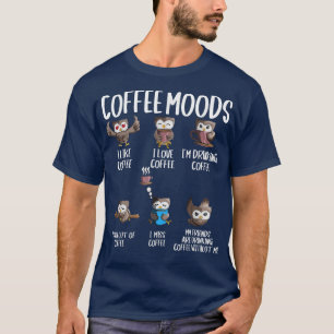 Camiseta Café Coruja Café Bebê Café Cappuccino Espresso