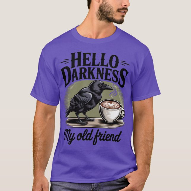 Camiseta Café Corvo Corvo Halloween (Frente)