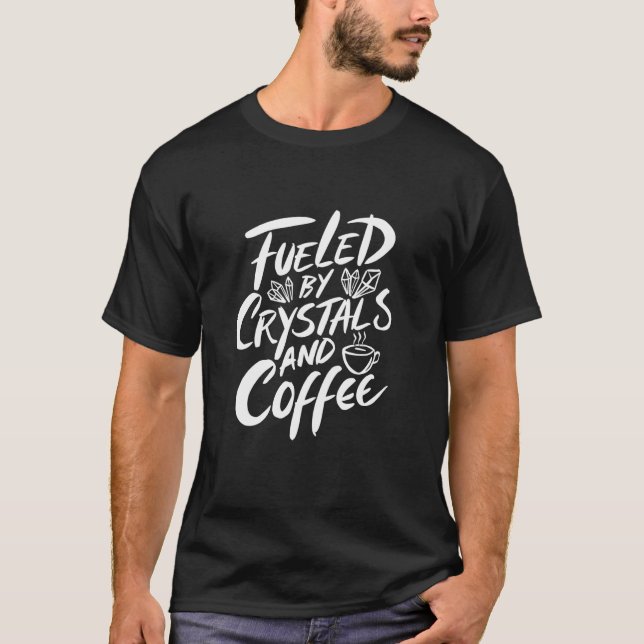 Camiseta Café, Cristais & A Lua (Frente)