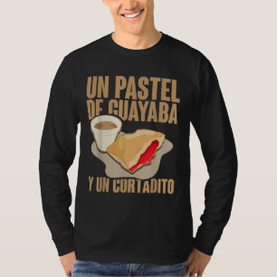 Camiseta Café Cubano Engraçado Guayaba Guava Café da Manhã