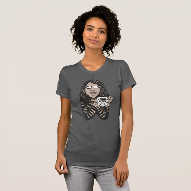 Camiseta Café culto (Frente Completa)
