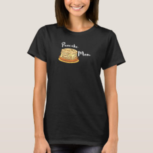 Camiseta Café da Manhã da Mãe Panqueca Feminina Xarope de B
