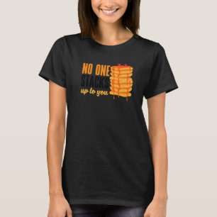 Camiseta Café Da Manhã Do Pankecake Ninguém Pega Em Você