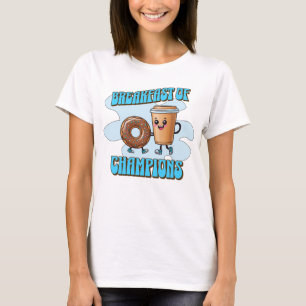 Camiseta Café da Manhã dos Campeões