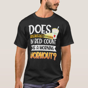 Camiseta Café Da Manhã Na Formação De Ovos De Alimentos Par