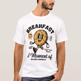 Camiseta Café da manhã um momento de possibilidade delicios