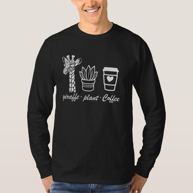 Camiseta Café da Planta Girafa (Frente)