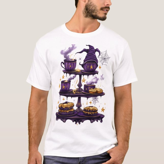 Camiseta Café da Poção da Bruxa (Frente)