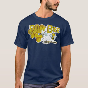 Camiseta Café de Abelhas Ocupadas da Zona em apuros e desbo