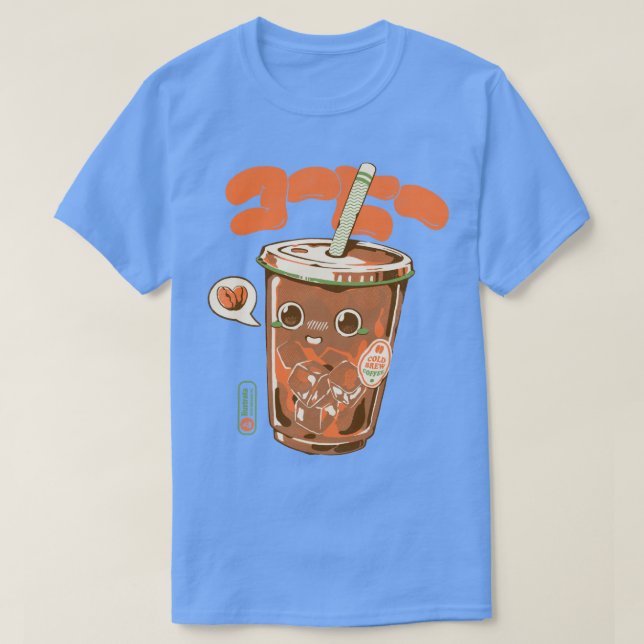 Camiseta Café de café com leite (Frente do Design)