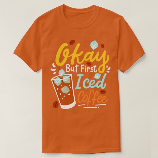 Camiseta Café De Café Frio (Frente do Design)