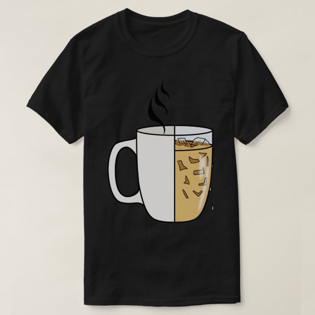 Camiseta Café De Café Quente (Frente do Design)