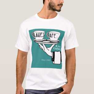 Camiseta Café de Claires e galeria de arte