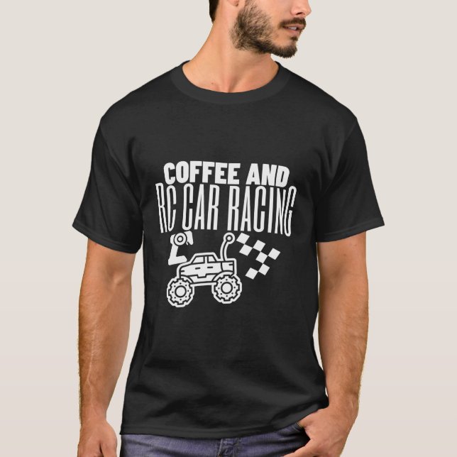 Camiseta Café De Corrida Remota E Carros Rc (Frente)