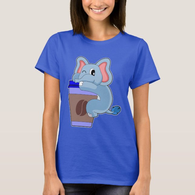 Camiseta Café de elefante (Frente)