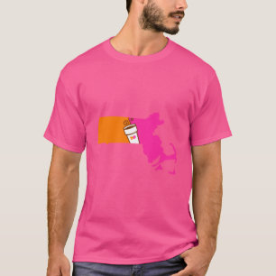 Camiseta Café de Massachusetts Ativo