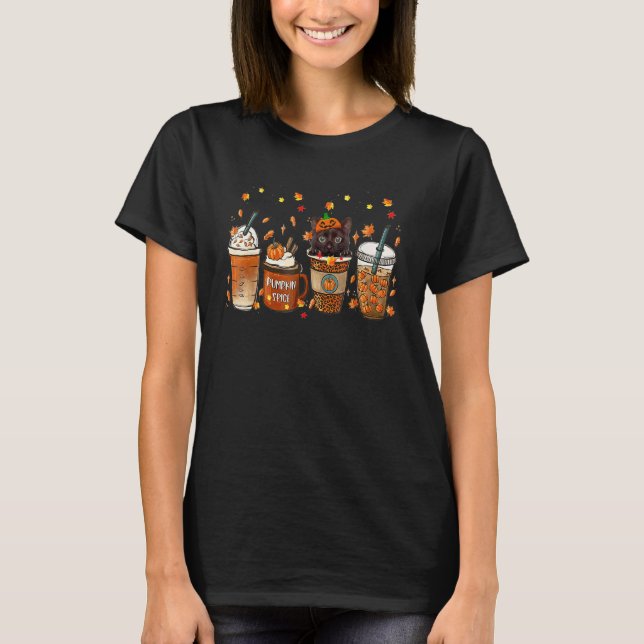 Camiseta Café de Outono com Abobrinha Recheada com Especiar (Frente)