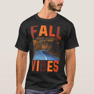 Camiseta Café De outono - Vibes Retro Pumpkin Spice Autumn 