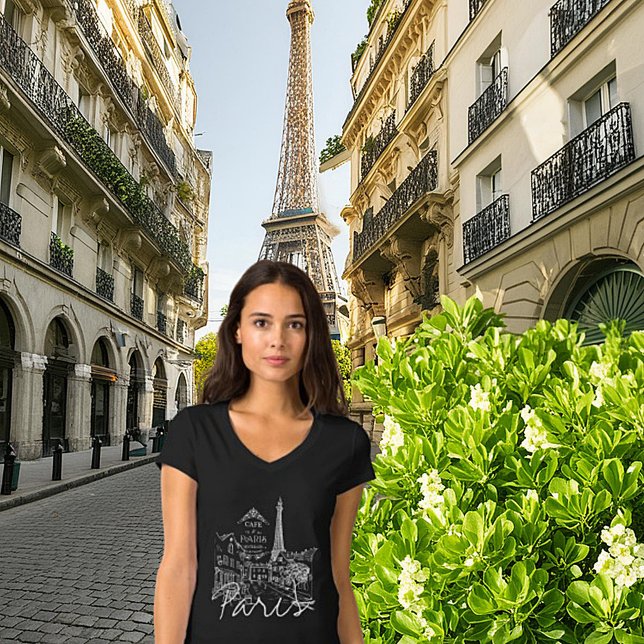 Camiseta Café de Paris T-Shirt (Criador carregado)