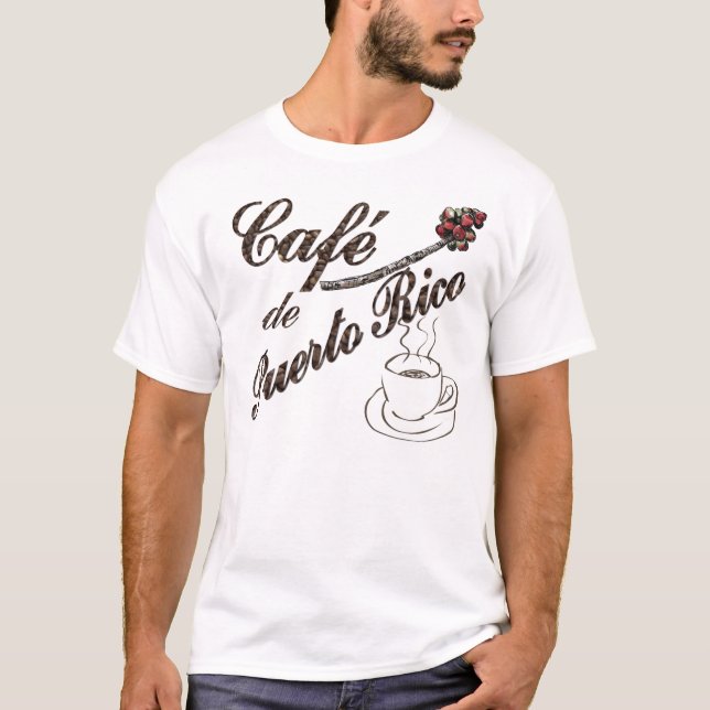 Camiseta Café de Porto Rico (Frente)