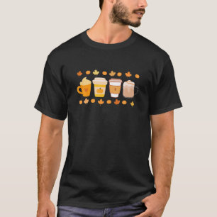 Camiseta Café De Pumpkin Spice, Estação De Pumpkin, Outono