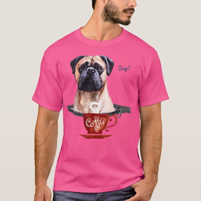 Camiseta Café De Sipação Com Boxer De Ventilação (Frente)