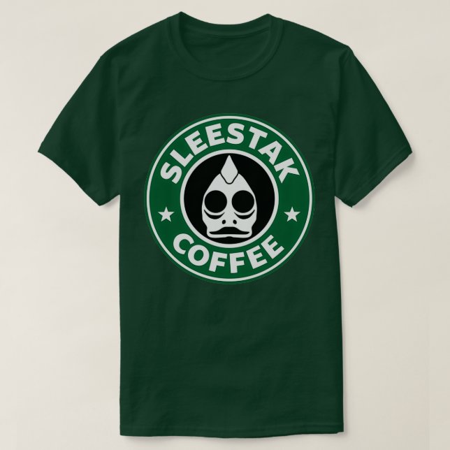 CAMISETA CAFÉ DE SLEESTAK  (Frente do Design)