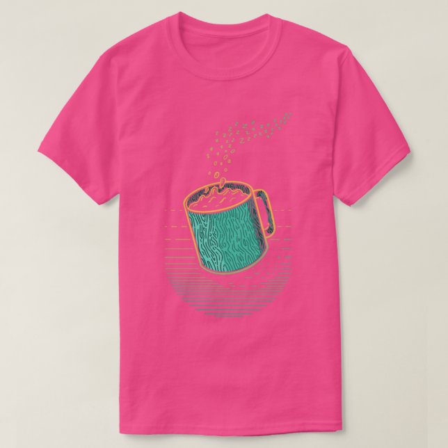 Camiseta Café de sonho (Frente do Design)