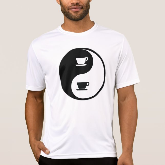 Camiseta Café de Yin Yang (Frente)