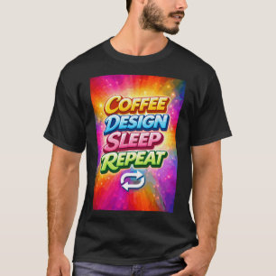 Camiseta Café Design Sono Repetir