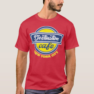 Camiseta Café Destino Nova York Clássico
