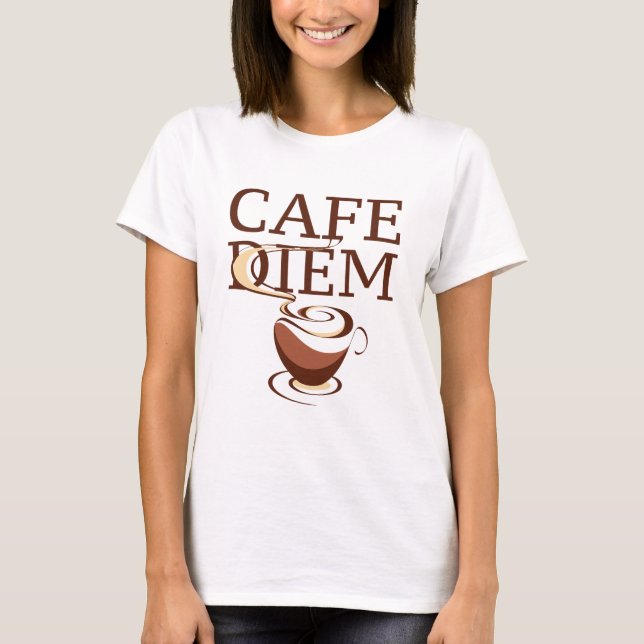Camiseta Cafe Diem (Frente)
