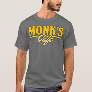 Camiseta Café dos Monges humor retrô