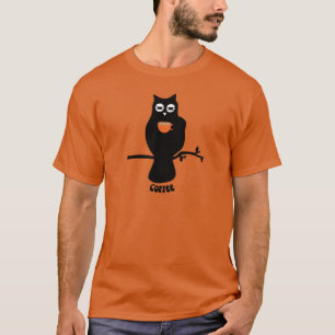 Camiseta Café Droopy Eyed Owl