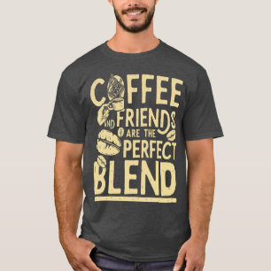 Camiseta Café e Amigos