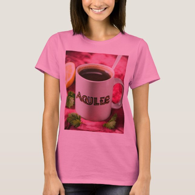 Camiseta Café e amor (Frente)