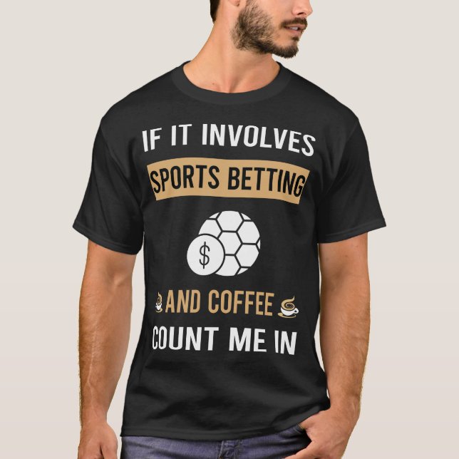 Camiseta Café E Arranjo Esportivo (Frente)