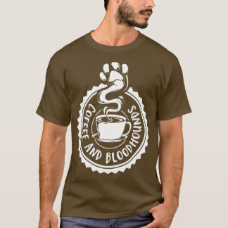 Camiseta Café e Bloodhounds Bloodhound