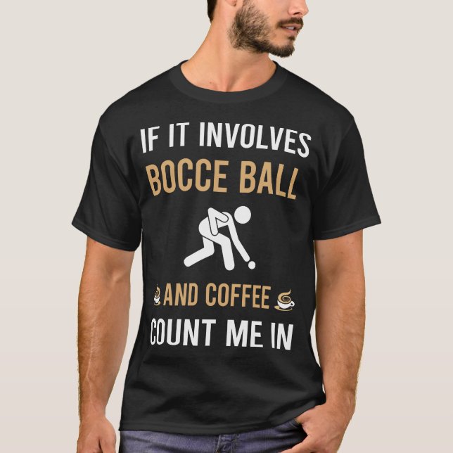 Camiseta Café E Bocce Bocci Boccie (Frente)
