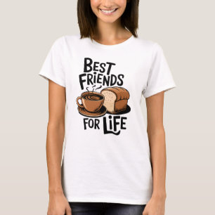 Camiseta Café E Bolo