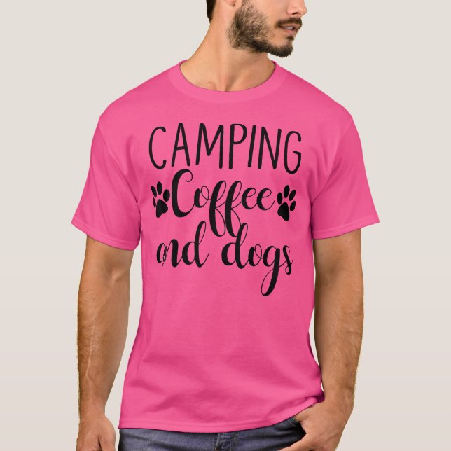 Camiseta Café E Cachorros De Campanha (Frente)