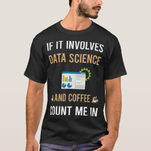 Camiseta Café E Ciência De Dados