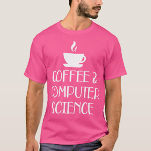 Camiseta Café e Computação w