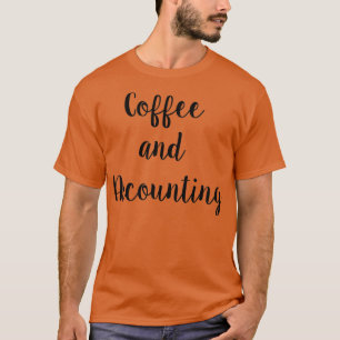 Camiseta Café e Contabilidade