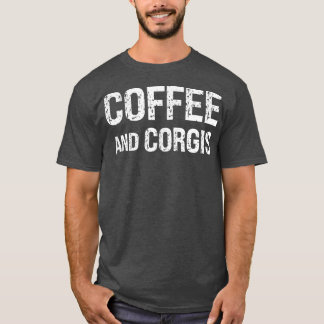 Camiseta Café e Corgis Corgi Lover