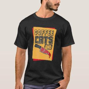 Camiseta Café E Crime Verdadeiro Mistério De Assassinato