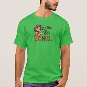 Camiseta Café e Enchimento