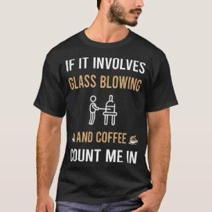 Camiseta Café E Gaffer Vidreiro Sopro de Vidro