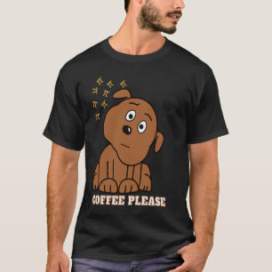 Camiseta Café e Geometria do cão no Pi Day